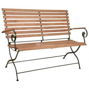 Esschert Design Sophia 2 Zits Inklapbare Tuinbank Groen esschert design kopen in de aanbieding Esschert Design Sophia 2 Zits Inklapbare Tuinbank Groen esschert design kopen in de aanbieding